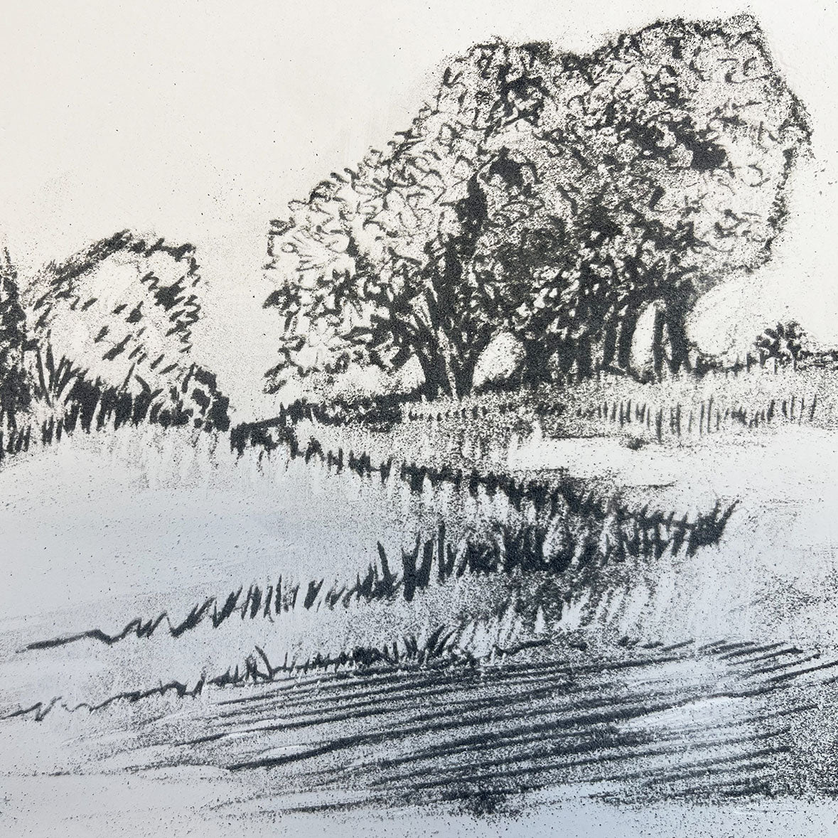 Helen Slater Stokes - Sgraffito Frit Drawings - 4th, 11th, 18th, 25th November 2025