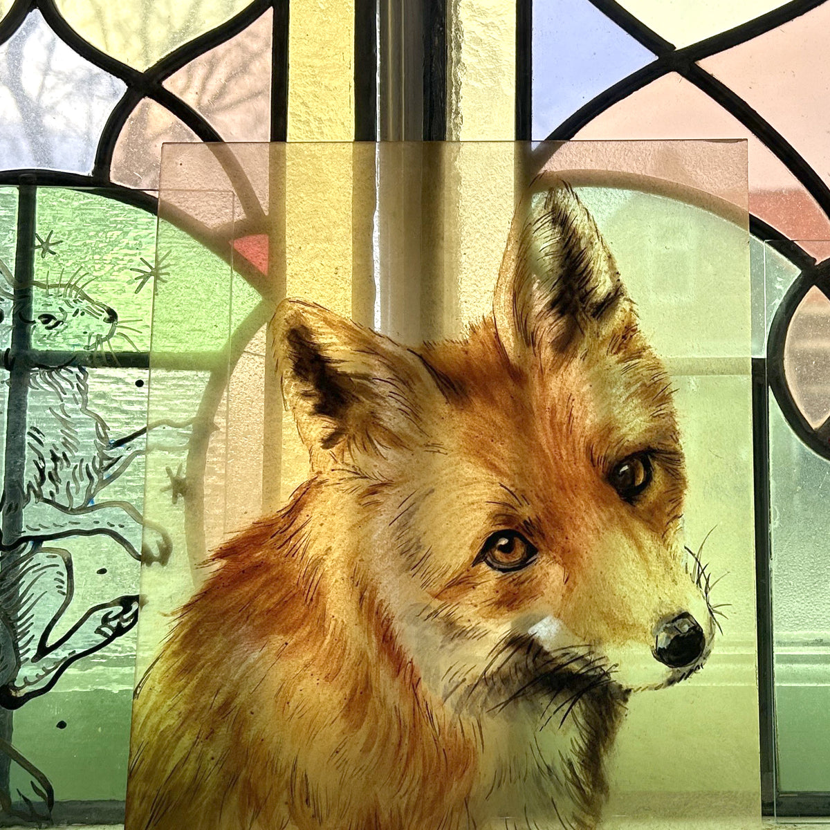 Ellen van Dijk - Painting Animals and Fur Textures in Traditional Stained Glass - 9th, 16th, 23rd November 2026