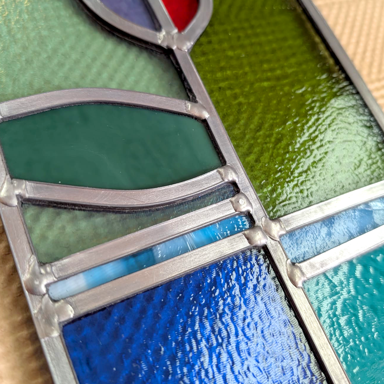 One Day Course: Stained Glass with Catherine Dunstan - Thursday 25th June 2026 - 10am - 4 pm (6 hours)