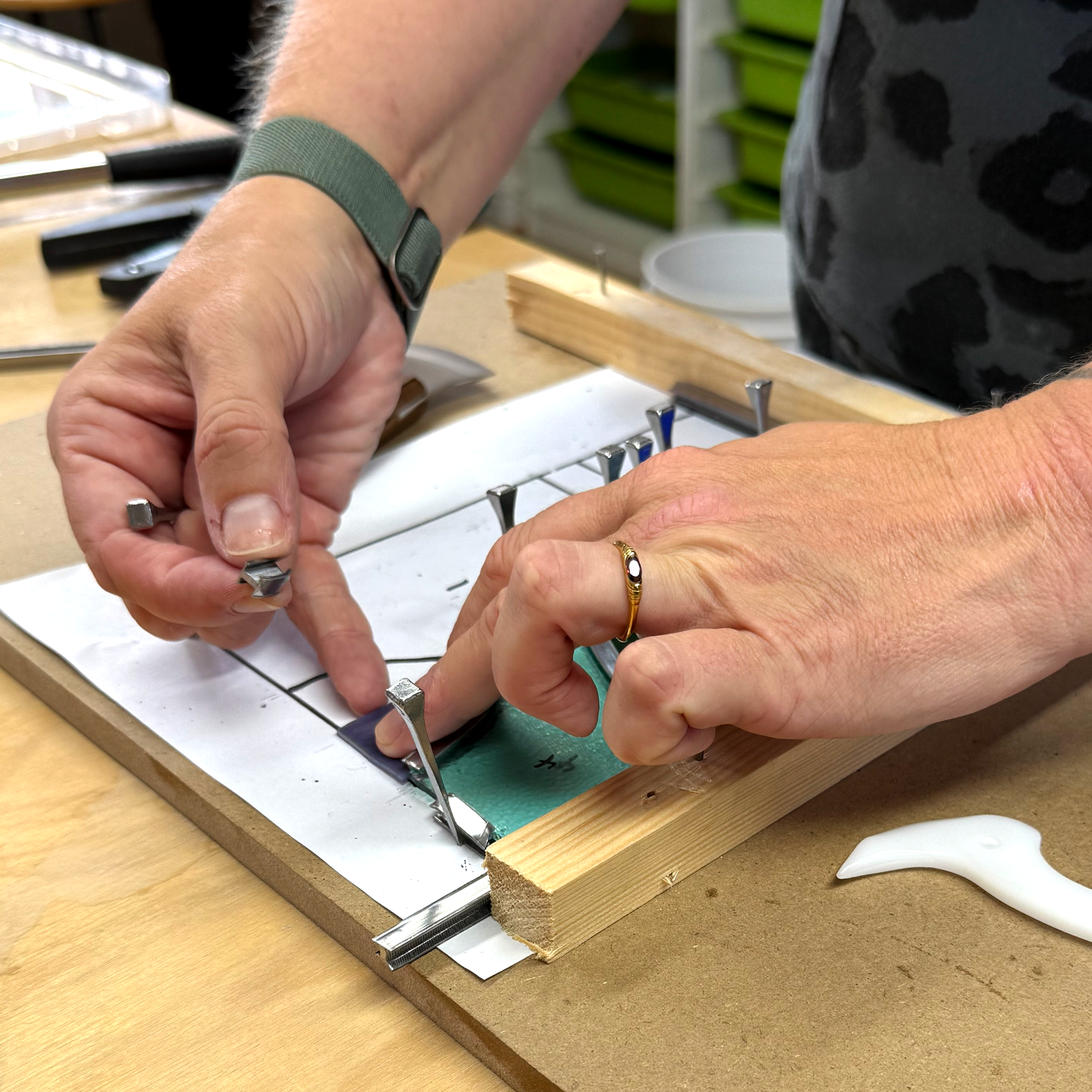 One Day Course: Stained Glass with Catherine Dunstan - Thursday 25th June 2026 - 10am - 4 pm (6 hours)