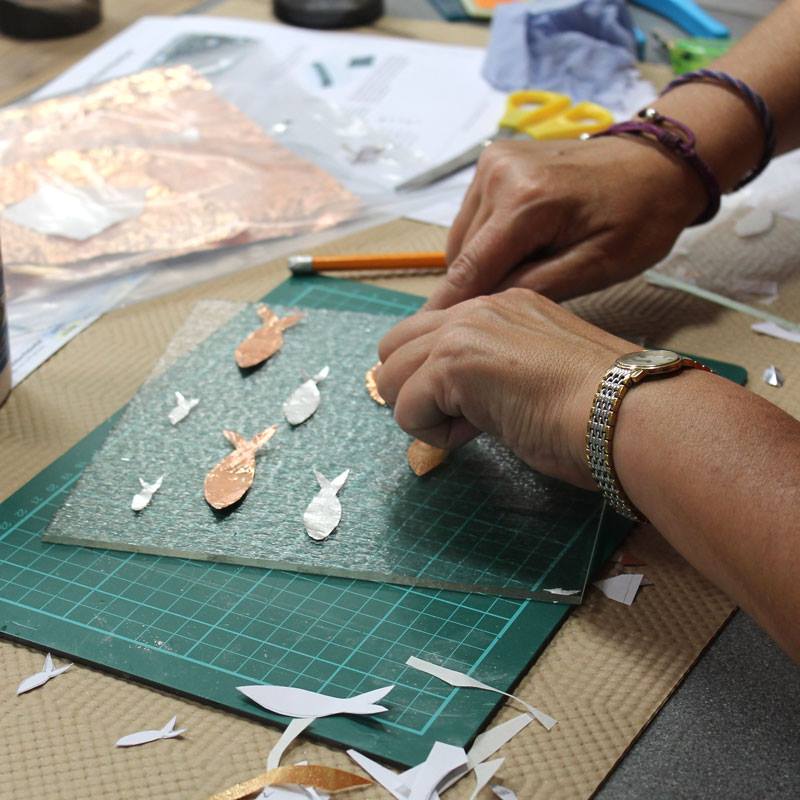 One Day Course: Combining Glass with Metals - Tuesday 8th July 10AM - 4PM