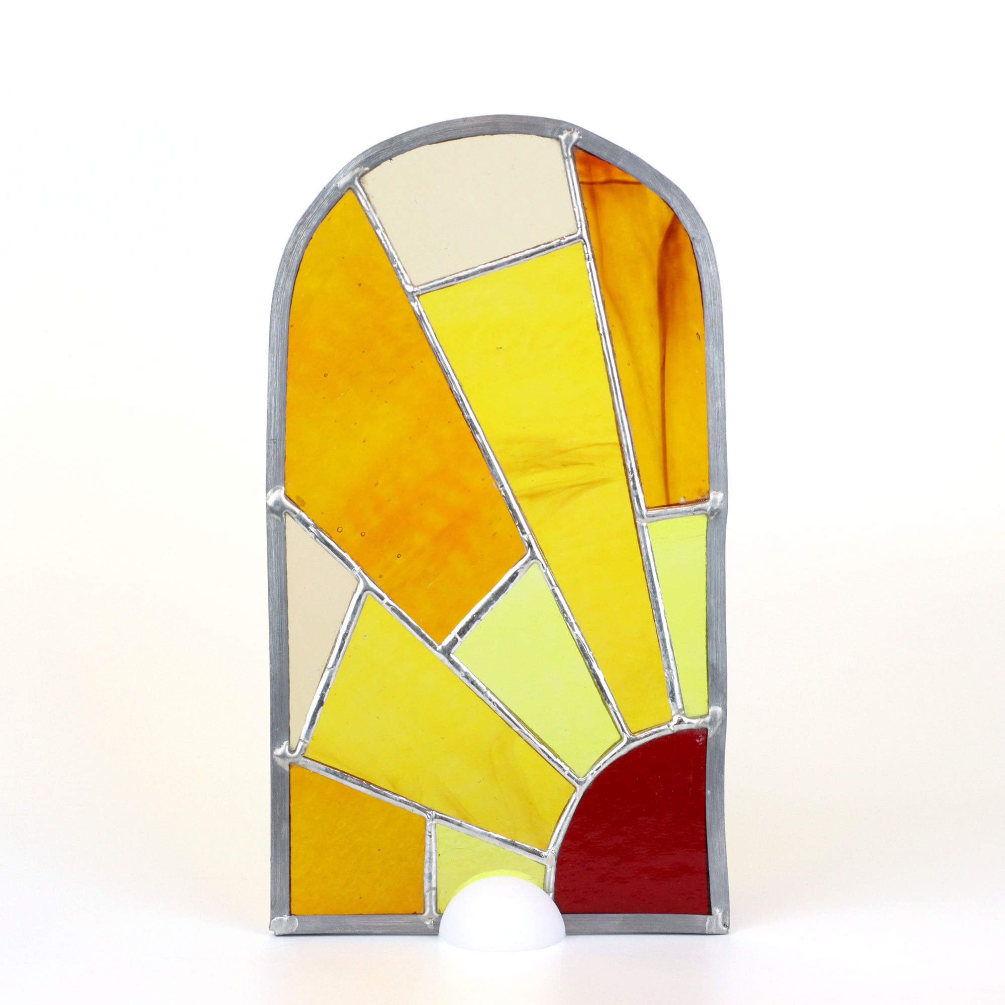 One Day Course: Catherine Dunstan Copper Foiled Arched Suncatcher - Thursday 12th February 2026 10AM - 4PM