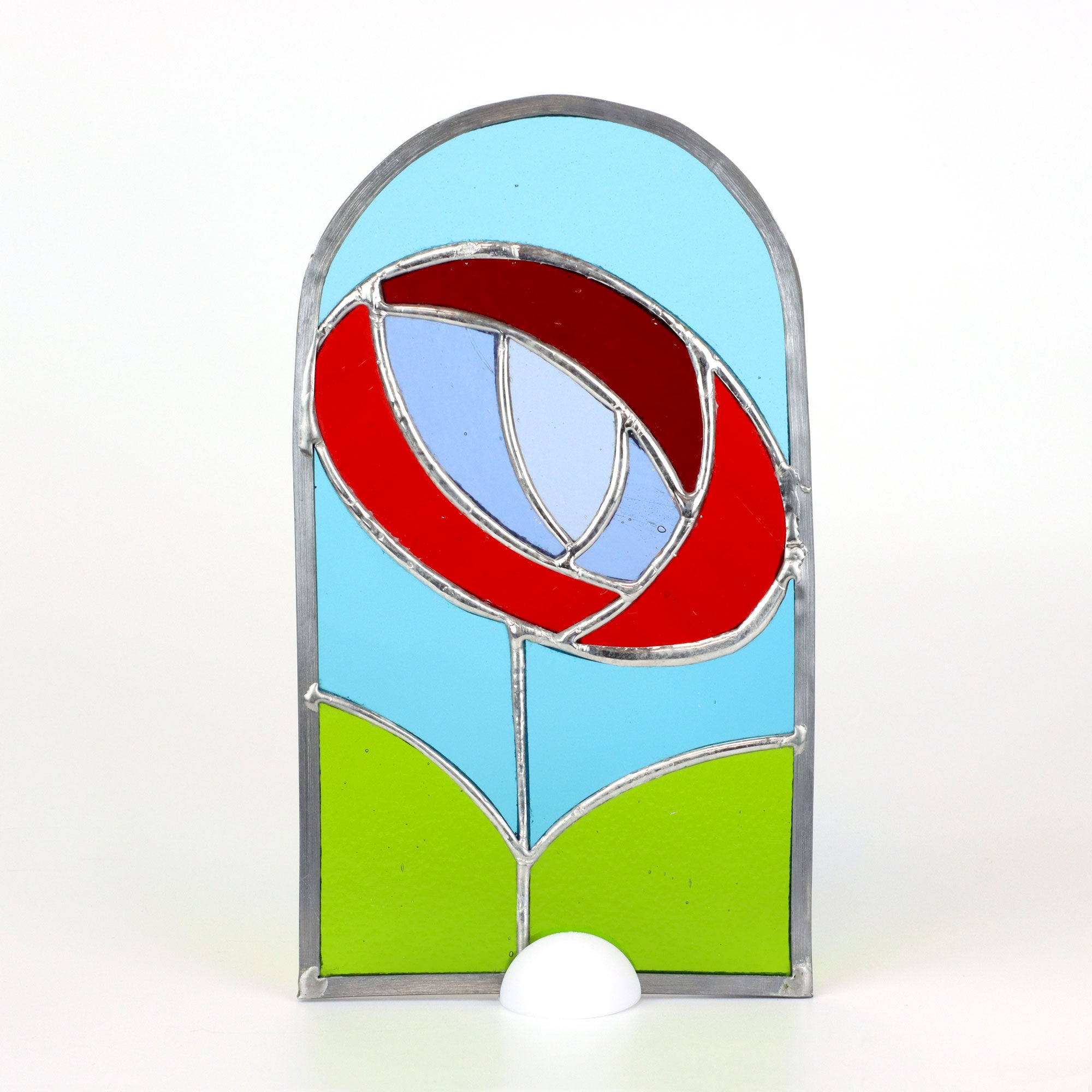 One Day Course: Catherine Dunstan Copper Foiled Arched Suncatcher - Thursday 12th February 2026 10AM - 4PM