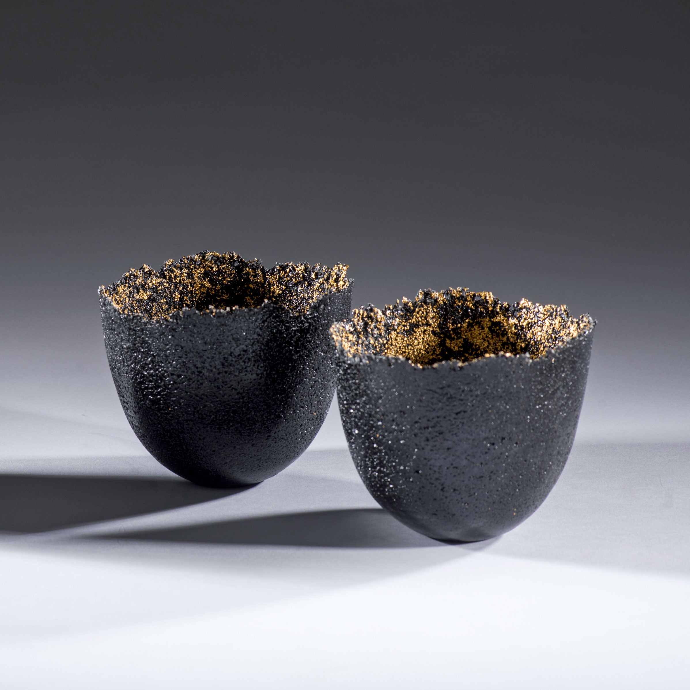 Alison Lowry - Gilded Pate de Verre Bowls - 9th, 16th and 30th January 2025