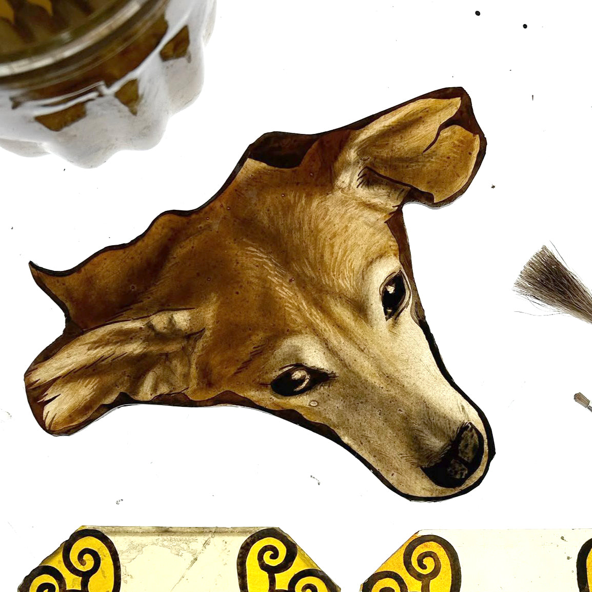 Ellen van Dijk - Painting Animals and Fur Textures in Traditional Stained Glass - 9th, 16th, 23rd November 2026