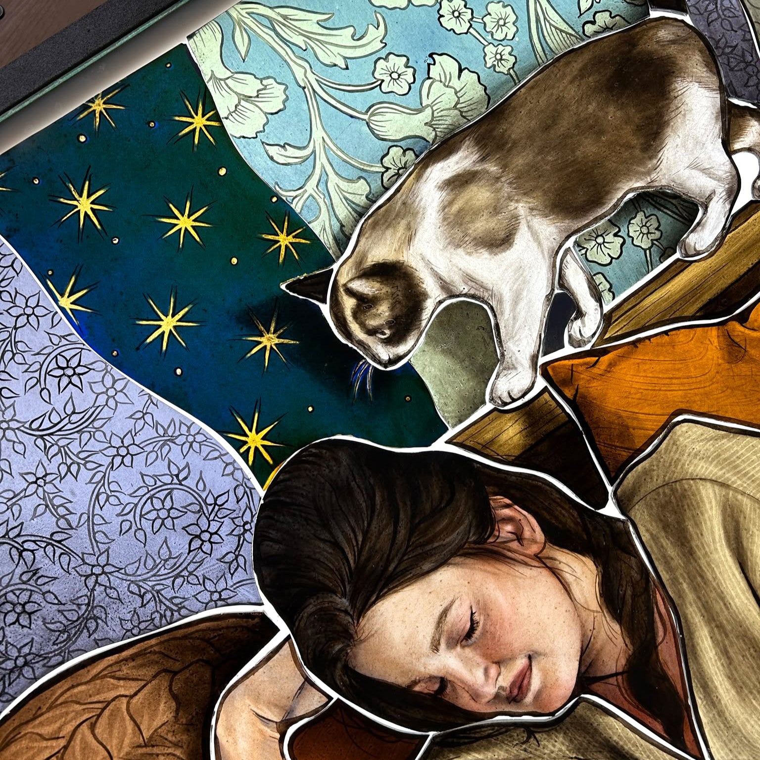Ellen van Dijk - Painting Animals and Fur Textures in Traditional Stained Glass - 9th, 16th, 23rd November 2026