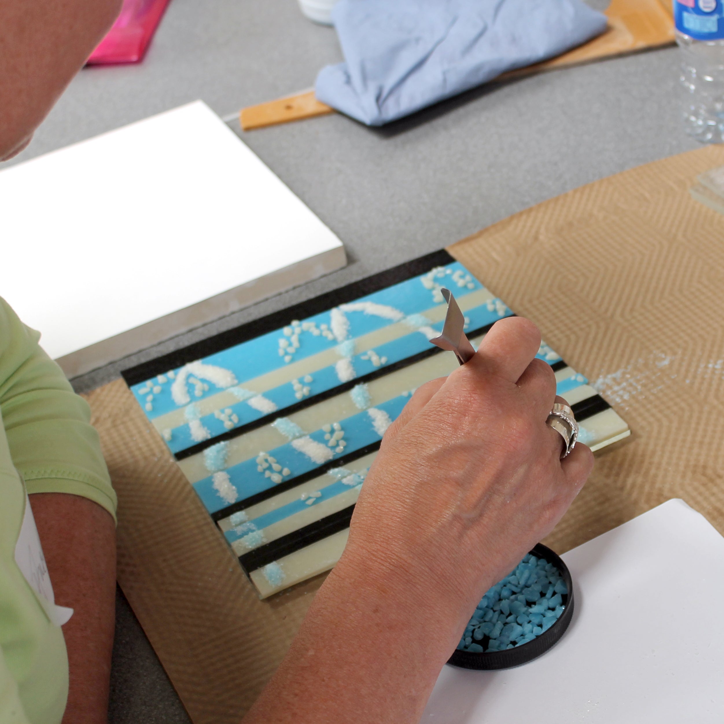 One Day Course: Bullseye Glass Reactions - Tuesday 17th June 10AM - 4PM