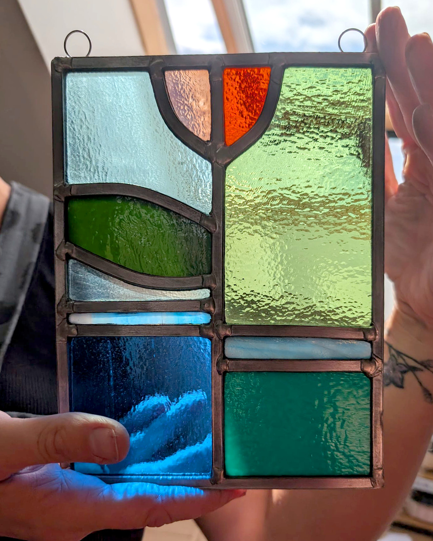 One Day Course: Stained Glass with Catherine Dunstan - Thursday 25th June 2026 - 10am - 4 pm (6 hours)